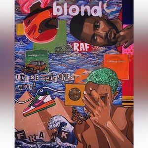custom Frank ocean art 24x36